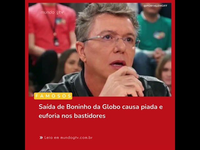 Saída de Boninho da Globo causa piada e euforia nos bastidores