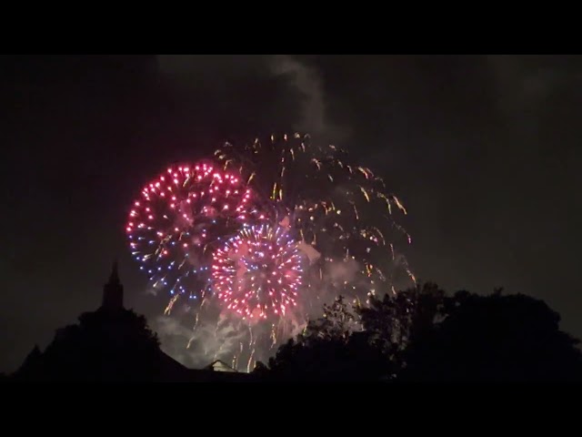 Feuerwerk Dresden 16. September 2022 von Albertbrücke