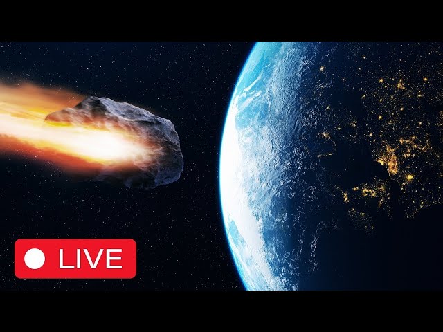 🔴 LIVE Asteroid Tracking Near Earth Objects | NASA's Eyes | 2024 RN16 | Space Ambient Music