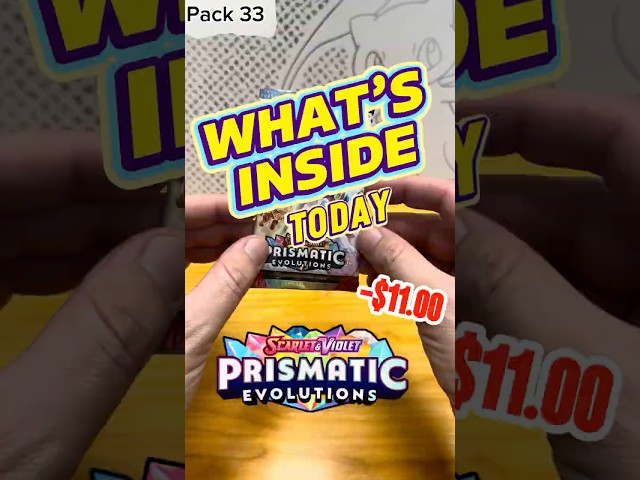 ✨ PRISMATIC EVOLUTIONS MAGIC?! Pokémon Pack Opening! #pokemontcg