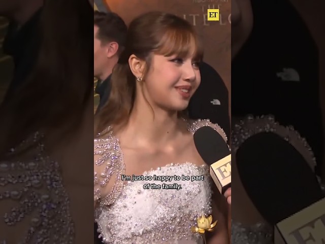 LISA for Entertainment Tonight at The White Lotus Season 3 premiere #lisa #lisamanoban #lalisa