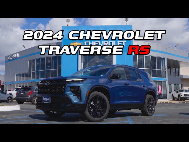 2024 Chevrolet Traverse RS | The Perfect Family SUV