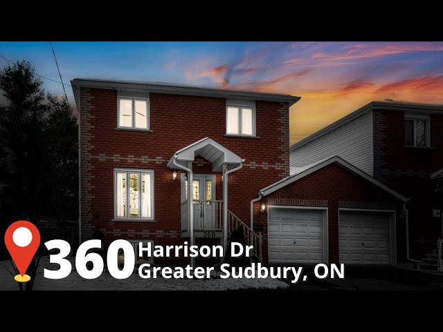 360 Harrison Dr Greater Sudbury, ON