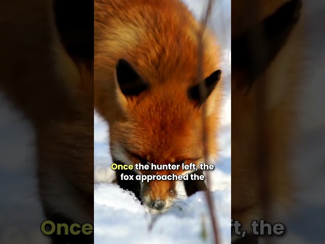 The Fox’s Clever Escape #animals #rescue #shortvideo #fox