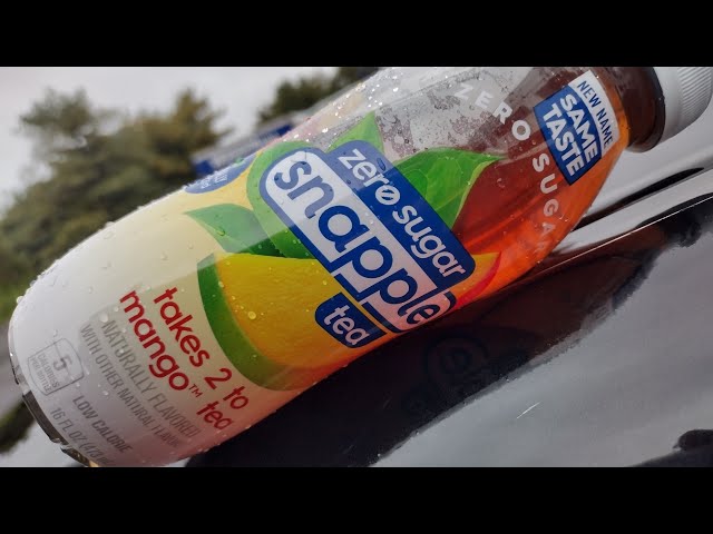 Takes 2 to Mango Tea by Snapple | Zero Sugar | Food / Drink Review