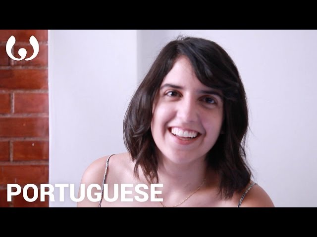 WIKITONGUES: Julia speaking Portuguese