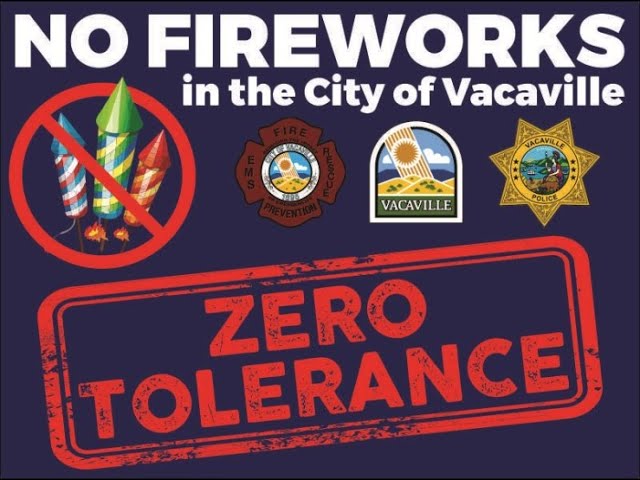 City of Vacaville - Fireworks Update 2022