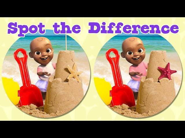 Spot The Difference!🧐 | Qai Qai Cartoons & Videos for Kids | Interactive Games for Kids