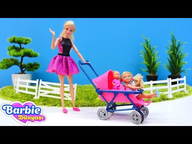 🔴 Barbie oyunları. Barbie ailesi Chelsea ve bebek için alışveriş yapıyor. En güzel bölümler