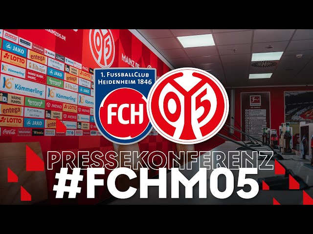 Die PK vor dem Spiel in Heidenheim | #FCHM05 | #05ertv | Saison 2024/25