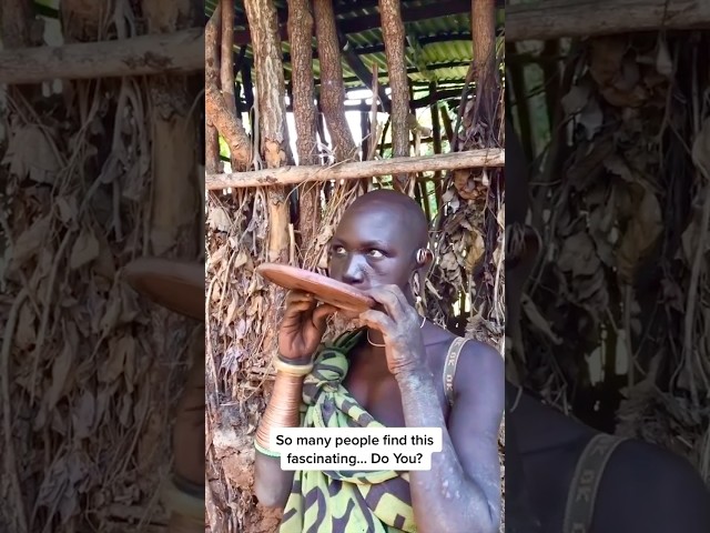 💥 Mursi Tribe Lip Plates: Ethiopia’s Jaw-Dropping Beauty Ritual! 💥 | #Shorts #youtubeshorts