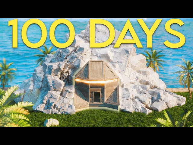 I SURVIVED 100 DAYS of SOLO Rust and This is What Happened