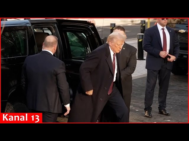 President-elect Donald Trump kicks off Inauguration Day pageantry with morning church service