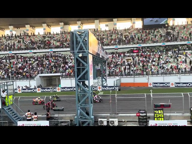 FIRST EVER MotoGP Race start in India