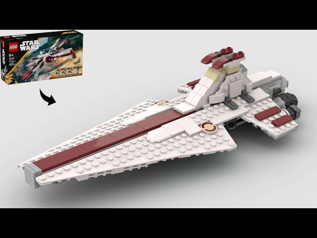 LEGO Star Wars Venator-Class Republic Attack Cruiser Midi Scale - Alternate Build of 75402 ARC-170