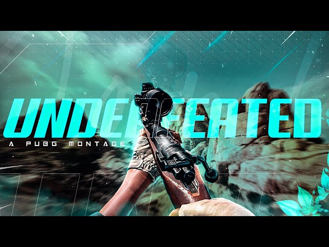 Undefeated | PUBG PC Montage