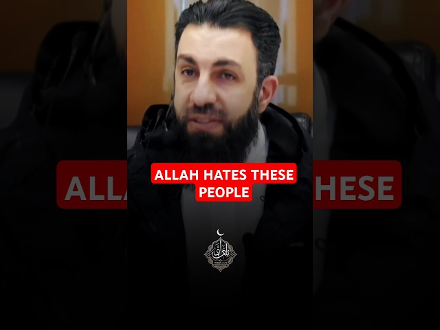 Islamic reminder: Allah hates these people- Belal Assaad #belalassad  #islamicshorts