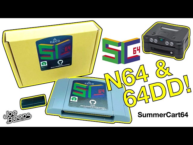 Kaico SummerCart64 - The Perfect N64 Flash Cart?