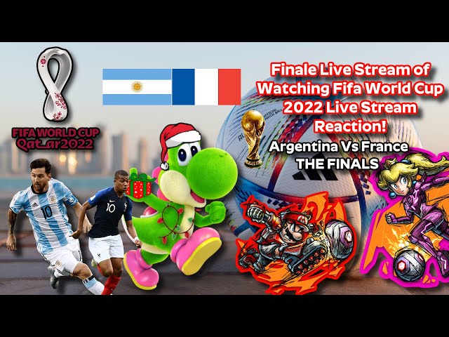 FIFA 2022 World Cup Qatar Finale Argentina Vs France Live Stream Reaction Messi Vs Mbappe Finale!