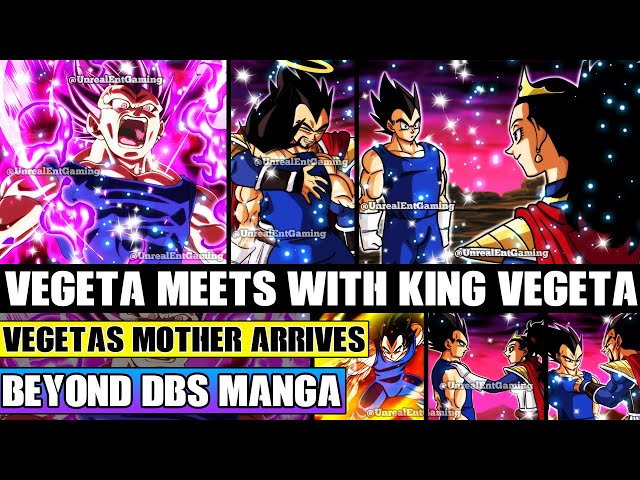 Beyond Dragon Ball Super Vegeta Reunites With King Vegeta And His Mother! Royal Saiyan Reunion