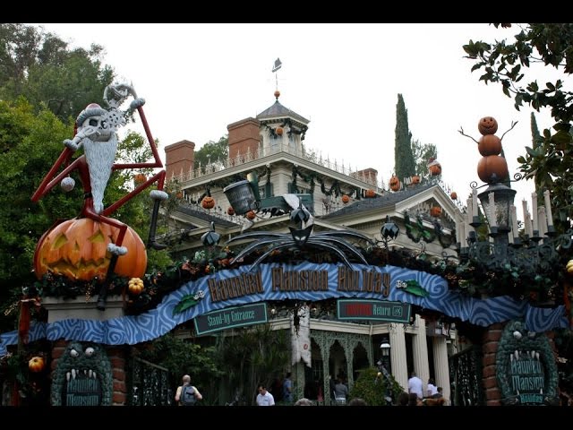 Haunted Mansion Holiday Full Ride at Disneyland