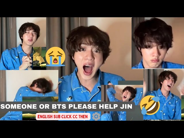 ENG SUB - BTS Jin Plays Game Live On Weverse was Hilarious |Jin Lost His Mind