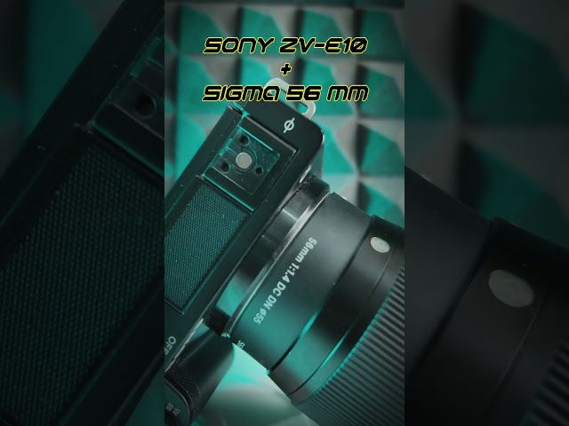 Sony camera and Sigma 56mm lens review for portrait photography