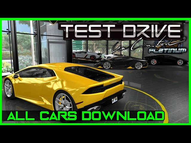 TEST DRIVE UNLIMITED 1 PLATINUM - ALL CARS (Download)