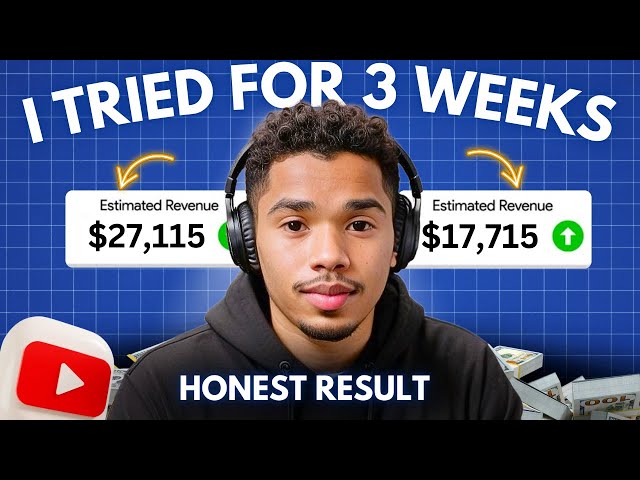 I TRIED YouTube Automation For 3 WEEKS (YouTube Short Automation) - Honest Results