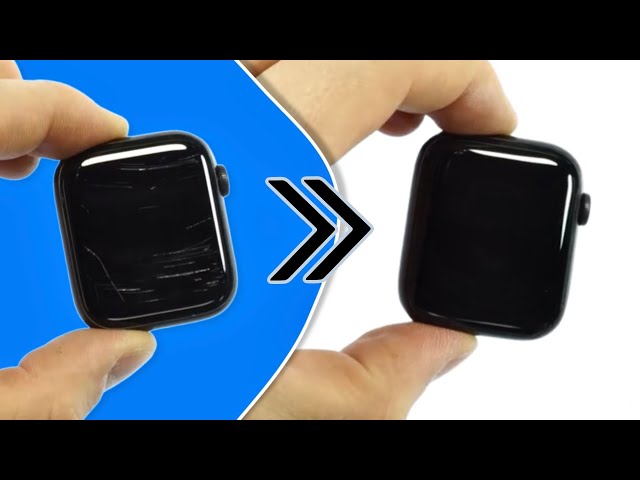 Cómo eliminar las rayadas de tu Apple Watch  en casa - Sin reemplazo de pantalla -  Zcratch UV