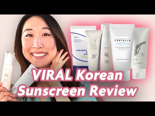 VIRAL Korean Sunscreen Review | Dr. Joyce Park