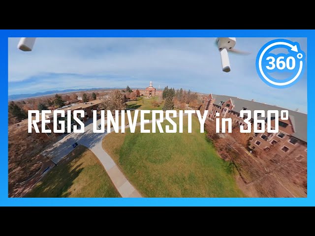 [2020] REGIS UNIVERSITY in 360° (drone/walking campus tour)