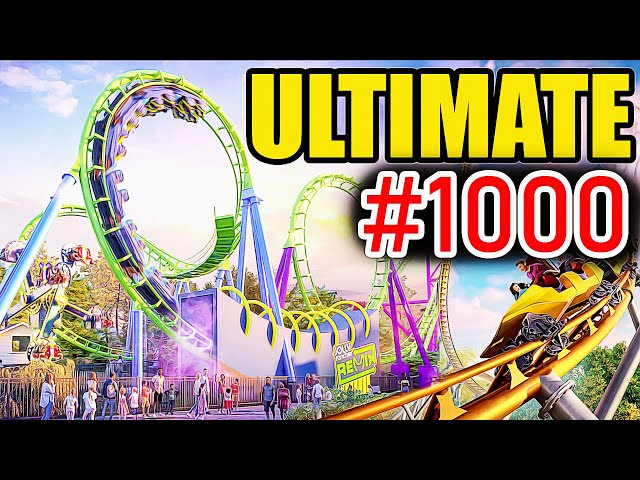 3D Roller Coasters Ultimate Collection | 1000th Vídeo | VR Vídeo 3D SBS [Google Cardboard • VR Box]