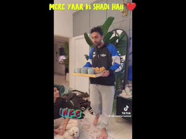 Mere Yaar Ki Shaadi Haii ❤️ Gohar Rasheed & Kubra Khan Wedding Pakistan Today #shorts #love #funny |