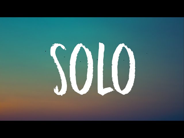 Future - Solo (Lyrics)