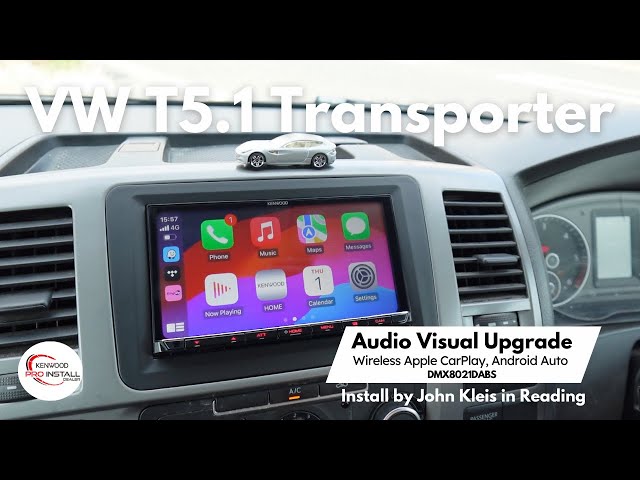 Audio Upgrade Time VW T5.1 Wireless CarPlay Car Stereo DMX8021DABS KENWOOD #vw #caraudio #carplay