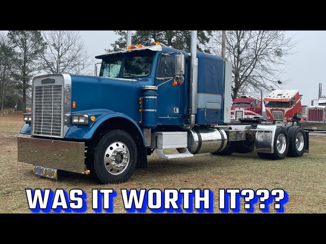 2025 yard update and 1988 freightliner FLC progress report