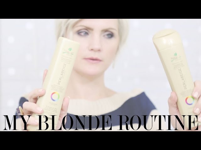 My Blonde Routine