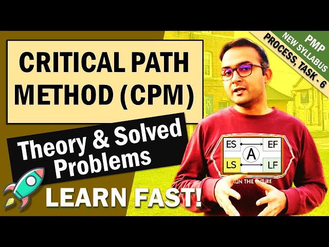 CRITICAL PATH METHOD in PROJECT MANAGEMENT | Project Scheduling Network Diagram| Operations Research