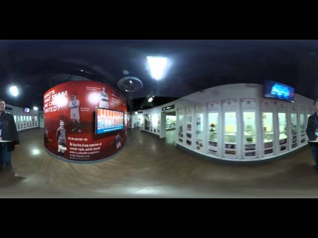 VR 360 Old Trafford MUFC Tour - Level 3 Manchester United Museum