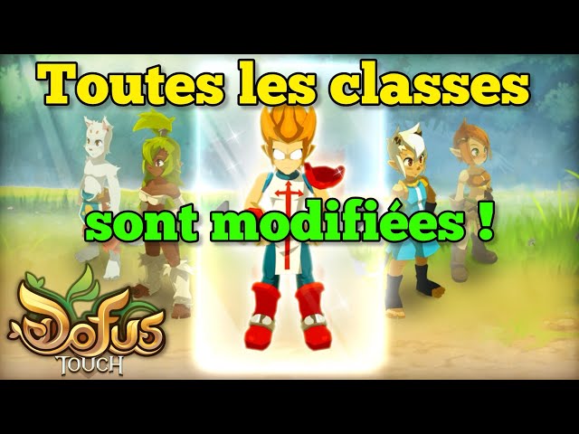 Tous les changements à venir des persos de DOFUS Touch !