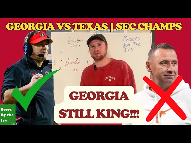 Georgia VS Texas | SEC Championship Reaction