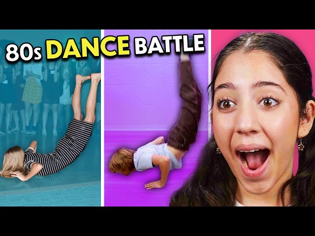 High Schoolers Try Iconic 80s Dance Moves For The First Time!