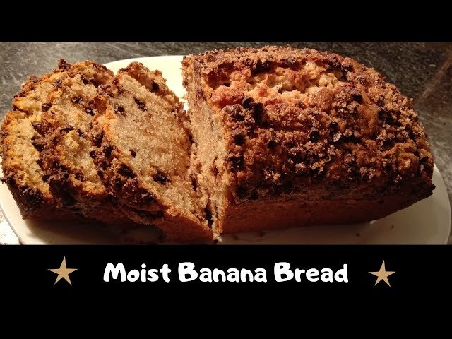 Moist Banana Bread without Butter - With Oil - Easy Recipe (19th Episode)