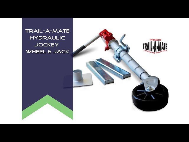 Trail A Mate Hydraulic Jockey Wheel & Jack - Customer Feedback Video