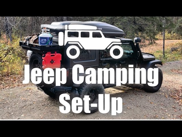 Jeep Camping Set-Up