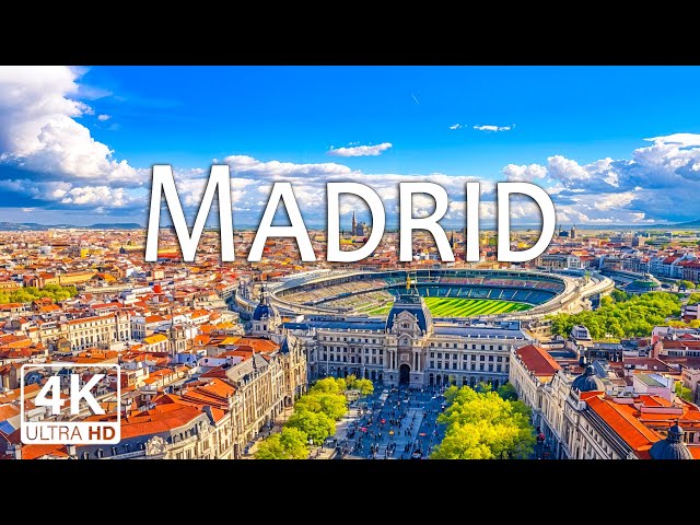 Madrid 4K UHD – Stunning Squares and Historic Streets with Relaxing Spanish Piano