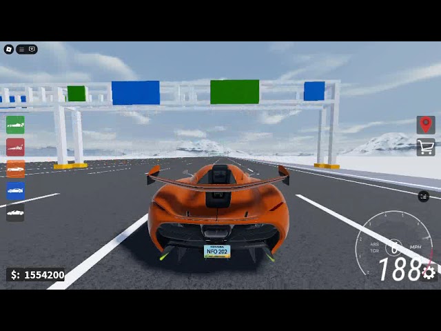 TESTING THE TOP SPEED OF THE KOENIGGSEGG JESKO ABSOLUT IN ROBLOX