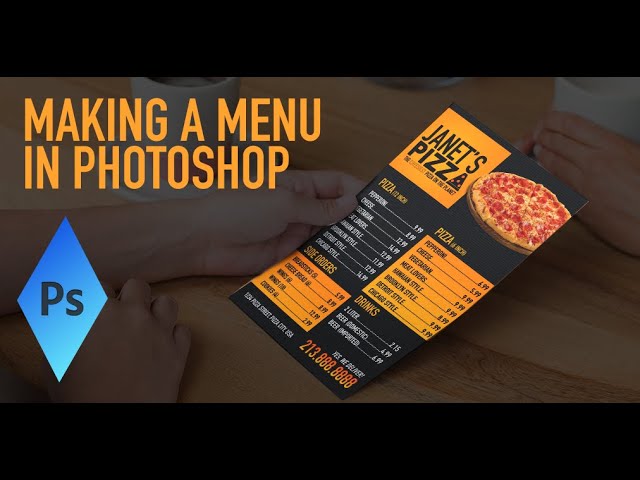 How to Make a Restaurant Menu in Adobe Photoshop