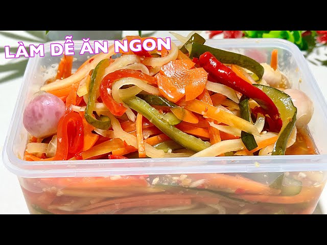 Biết Mẹo Này Làm DƯA MÓN Giòn Rụm Khỏi Phơi Nắng, Ăn Được Lâu- Cucumber pickle sauce